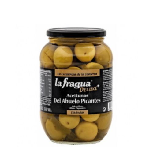 Olive del Nonno Piccanti I in Barattolo da 850 ml - Varietà Gordal - Sabores Foods