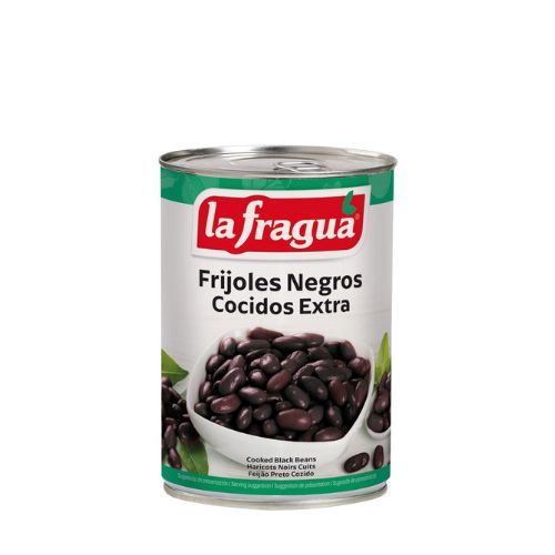 Frijoles Negros Extra in Lattina 1/2 kg - Sabores Foods