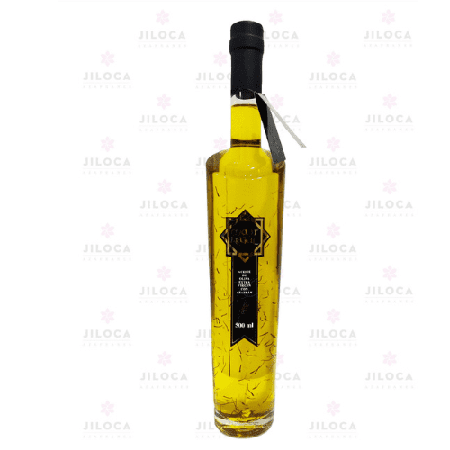 Olio Extra Vergine di Oliva con Zafferano 50cl - Aromi Delicati per Una Cucina Gourmet - Sabores Foods